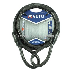 Veto Looped Security Cable 10 x 1800mm